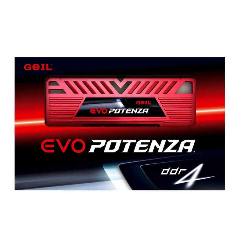 رم دسکتاپ DDR4 تک کاناله 3000 مگاهرتز CL16 گیل مدل Potenza ظرفیت 16 گیگابایت