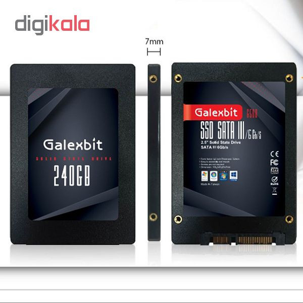 اس اس دی اینترنال گلکسبیت مدل G500 ظرفیت 240 گیگابایت