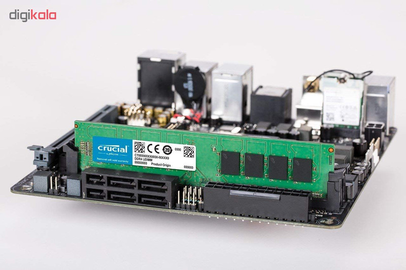 رم دسکتاپ DDR4 تک کاناله 2666  مگاهرتز کروشیال مدل CL17 ظرفیت 16 گیگابایت