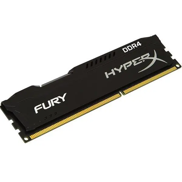 رم دسکتاپ DDR4 تک کاناله 3200 مگاهرتز CL16 کینگستون مدل HyperX Fury ظرفیت 16 گیگابایت