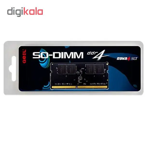 رم لپ تاپ DDR4 تک کاناله 2666 مگاهرتز CL19 گیل مدل GS44GB2666C19SC ظرفیت 4 گیگابایت