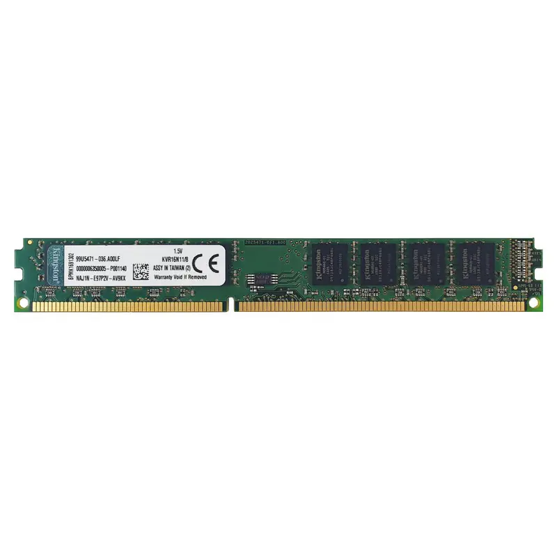 رم دسکتاپ DDR3 تک کاناله 1600 مگاهرتز CL11 کینگستون مدل KVR1600D3N9/8G ظرفیت 8 گیگابایت