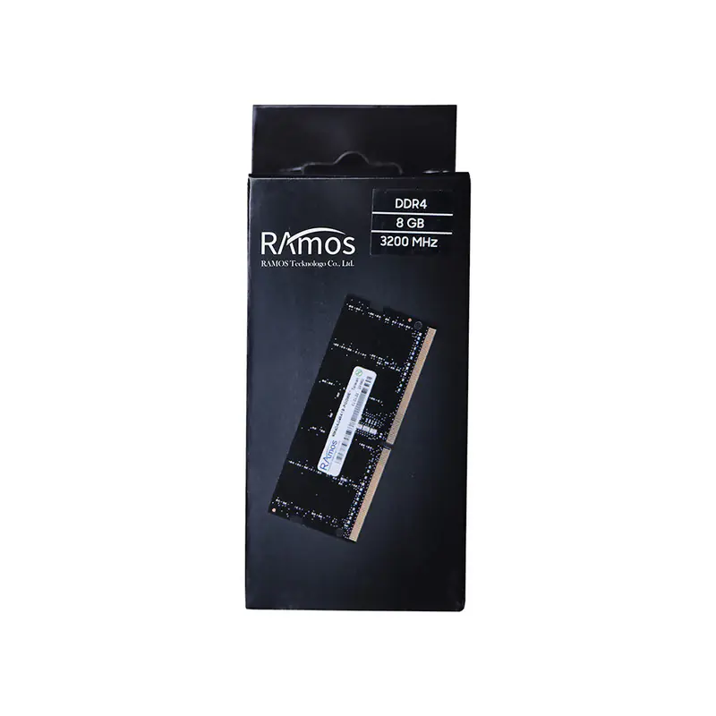 رم لپ تاپ DDR3 تک کاناله 3200 مگاهرتز CL22 راموس مدل RM4S8G ظرفیت 8 گیگابایت