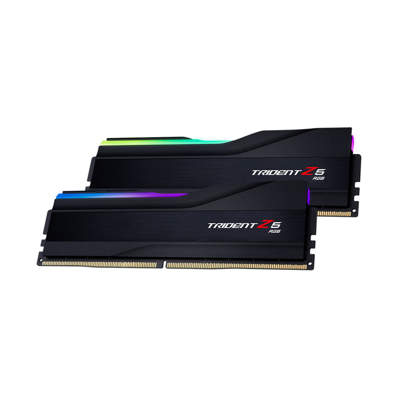 رم دسکتاپ DDR5 دو کاناله 5200 مگاهرتز CL40 جی اسکیل مدل  TRIDENT Z5 RGB  ظرفیت 32 گیگابایت