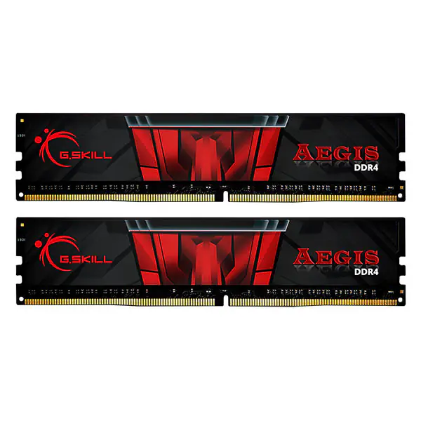 رم دسکتاپ DDR4 دو کاناله 3200 مگاهرتز CL16 جی اسکیل سری aegis ظرفیت 32 گیگابایت