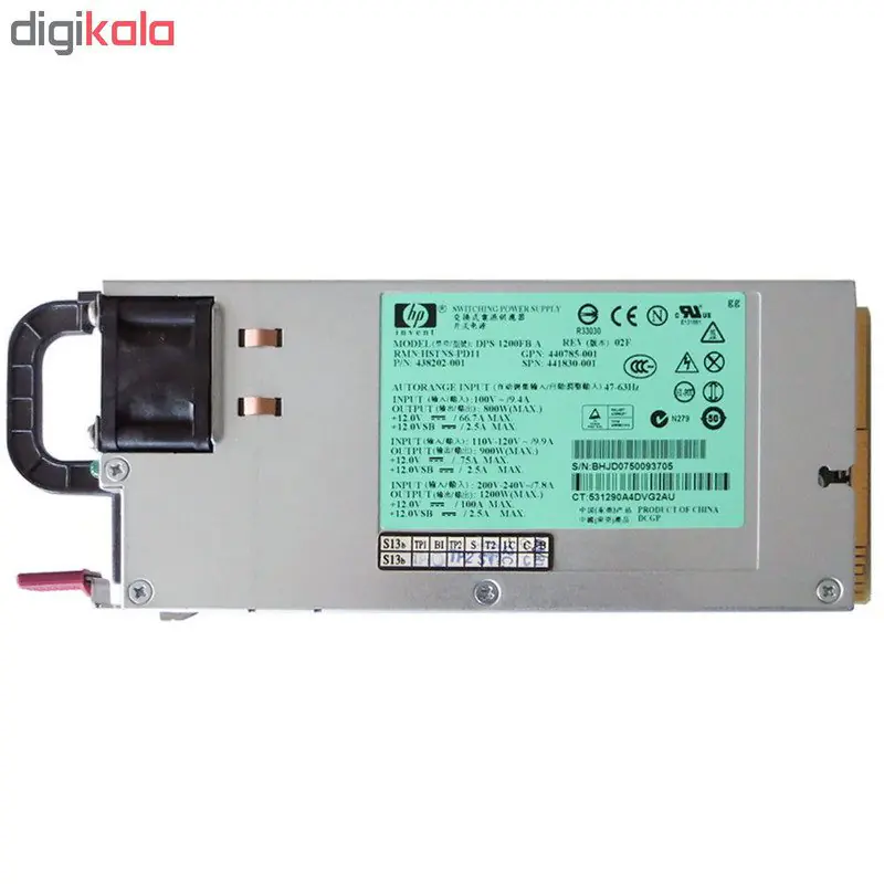 منبع تغذیه سرور اچ پی مدل DPS-1200FB-1A