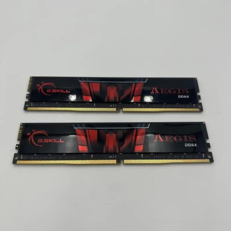 رم دسکتاپ DDR4 دو کاناله 3200 مگاهرتز CL16 جی اسکیل مدل aegis ظرفیت 16 گیگابایت