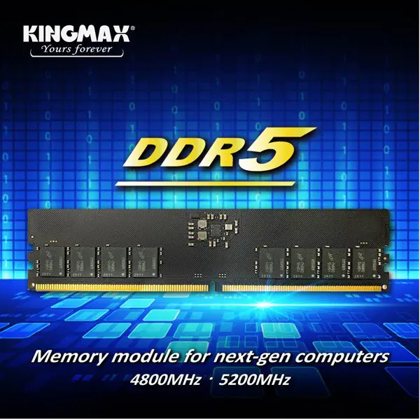 رم دسکتاپ DDR5 تک کاناله 4800 مگاهرتز کینگ مکس مدل KM-LD5 ظرفیت 8 گیگابایت