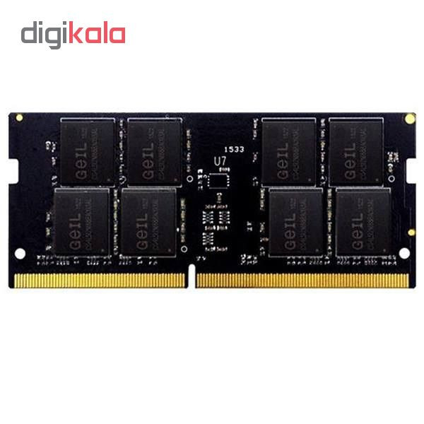 رم لپ تاپ DDR4 تک کاناله 2666 مگاهرتز CL19 گیل مدل GS44GB2666C19SC ظرفیت 4 گیگابایت