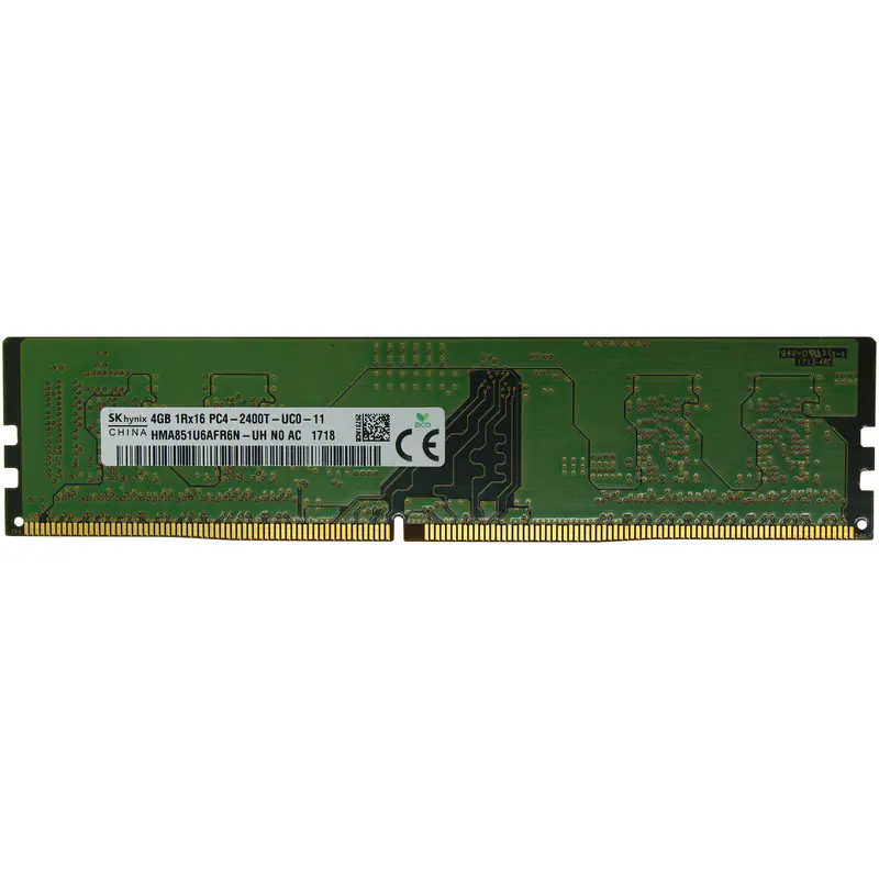 رم دسکتاپ DDR4 تک کاناله 2400 مگاهرتز CL17 اس کی هاینیکس مدل HMA ظرفیت 4 گیگابایت