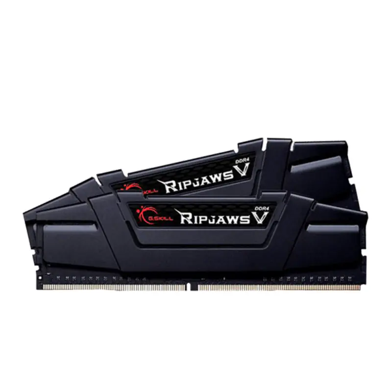 رم دسکتاپ DDR4 دو کاناله 3200 مگاهرتز CL16 جی اسکیل سری Ripjaws V ظرفیت 32 گیگابایت