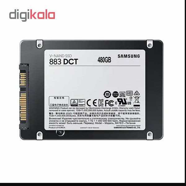 اس اس دی اینترنال سامسونگ مدل 883 DCT ظرفیت 480 گیگابایت