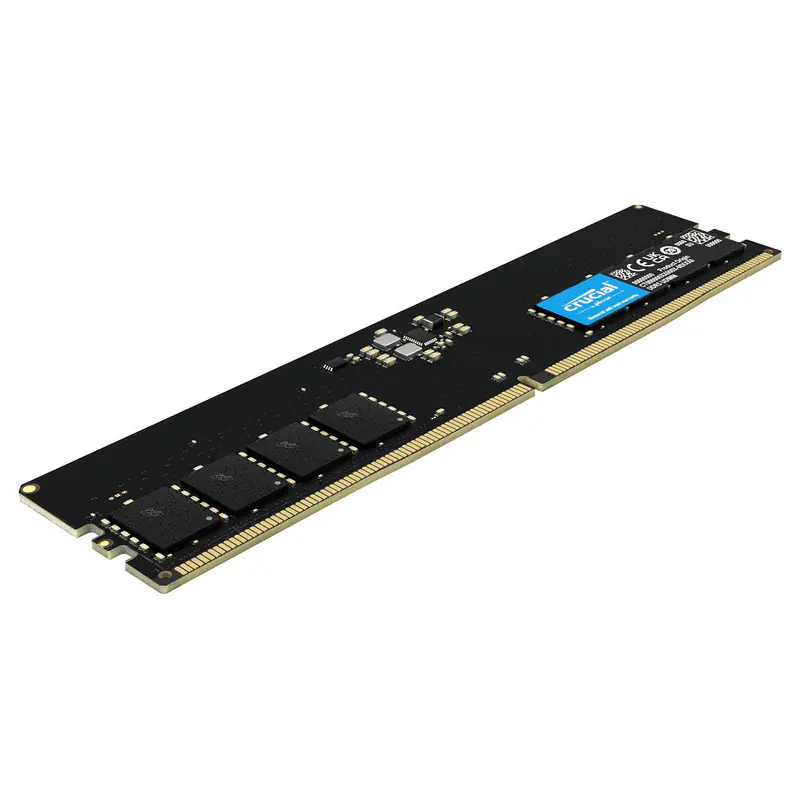 رم دسکتاپ DDR5 تک کاناله 4800 مگاهرتز CL40 کروشیال مدل CT32 ظرفیت 32 گیگابایت